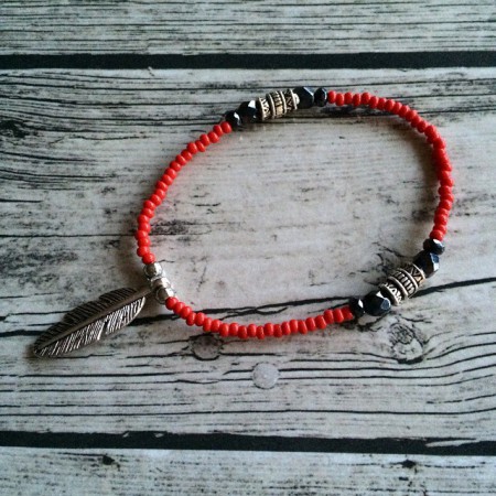 Hematite Bracelet Red 100 SEK